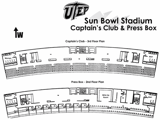 Sun Bowl El Paso Seating Chart